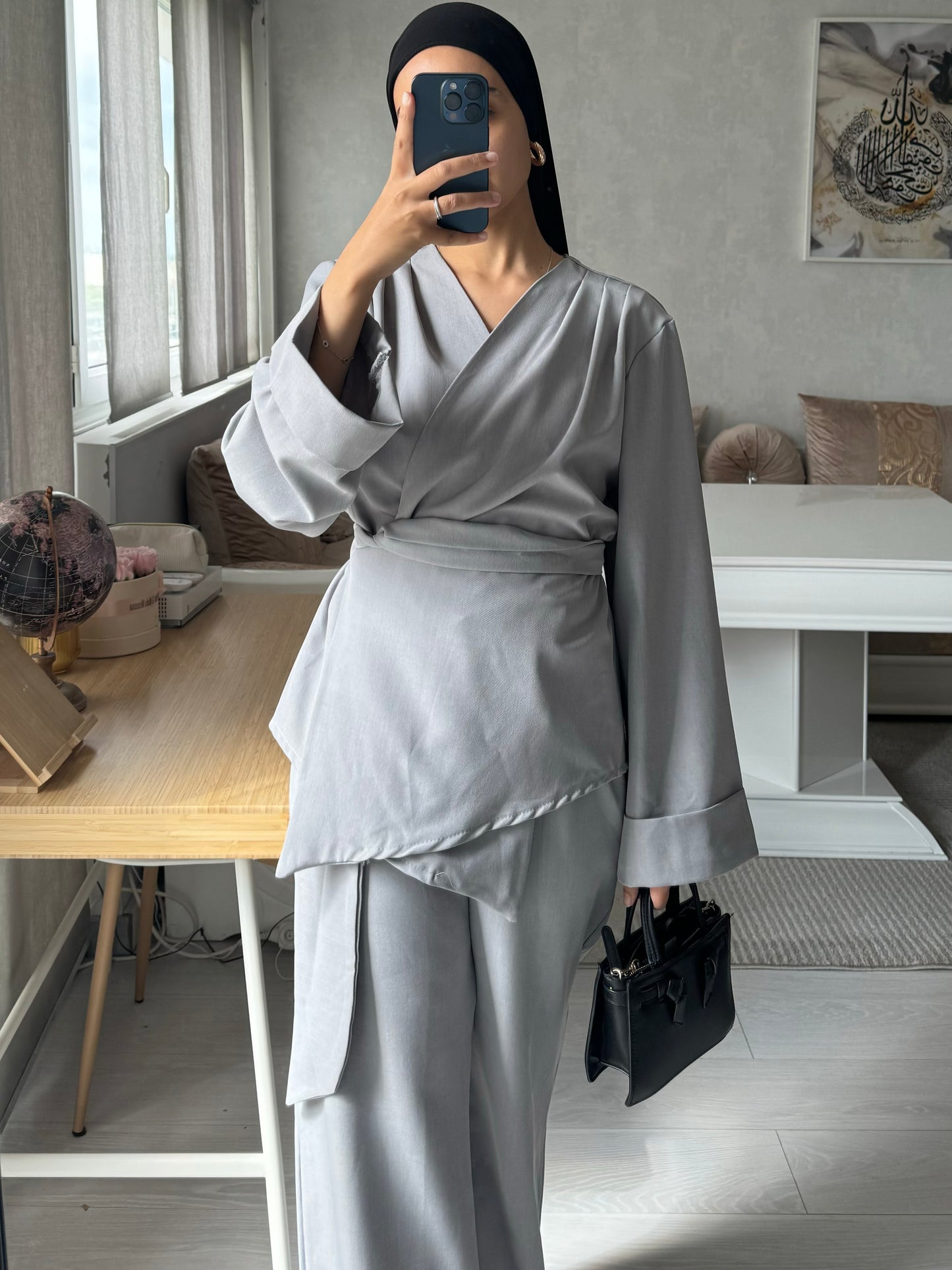 Ensemble classy gris