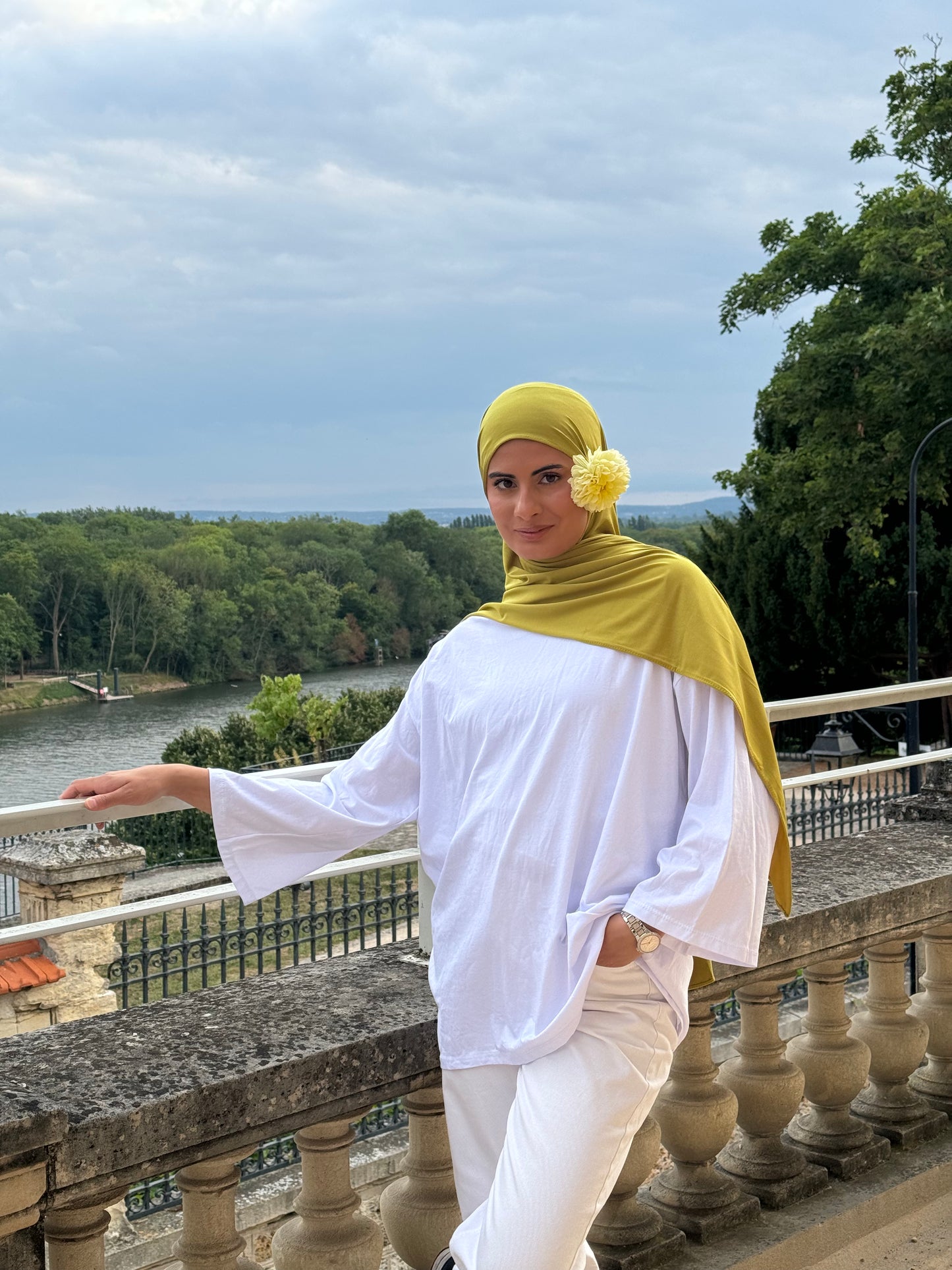 Hijab en Jersay premium aimanté