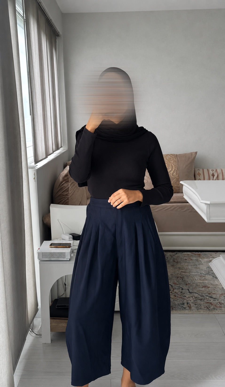Pantalon sauté oversize