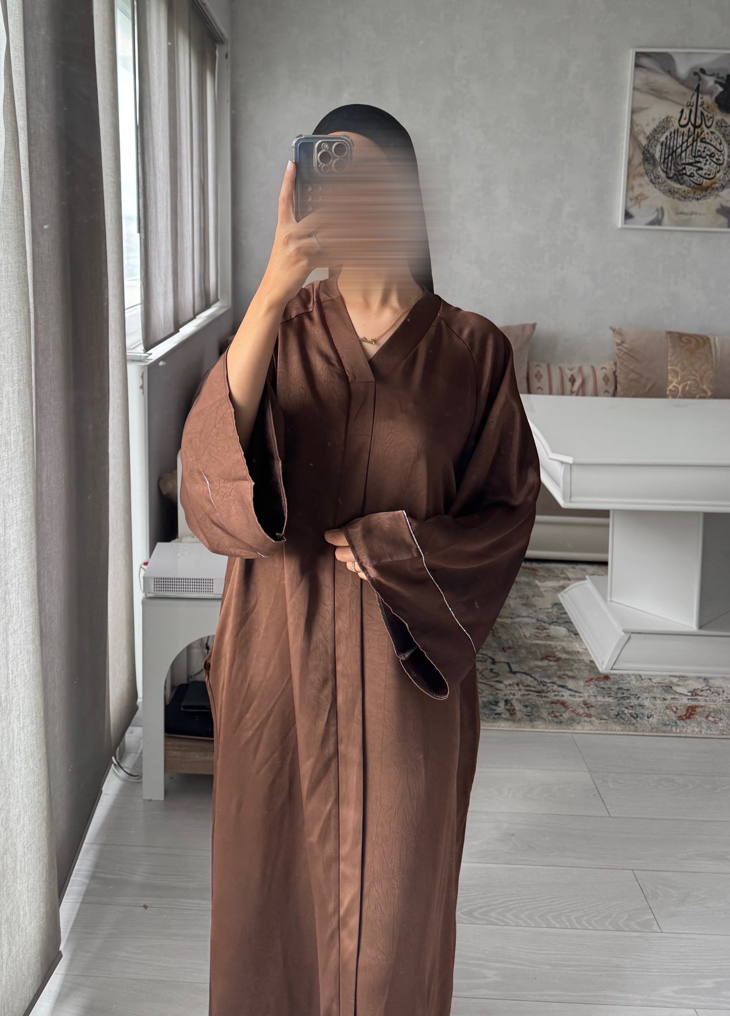 Robe abaya fluide