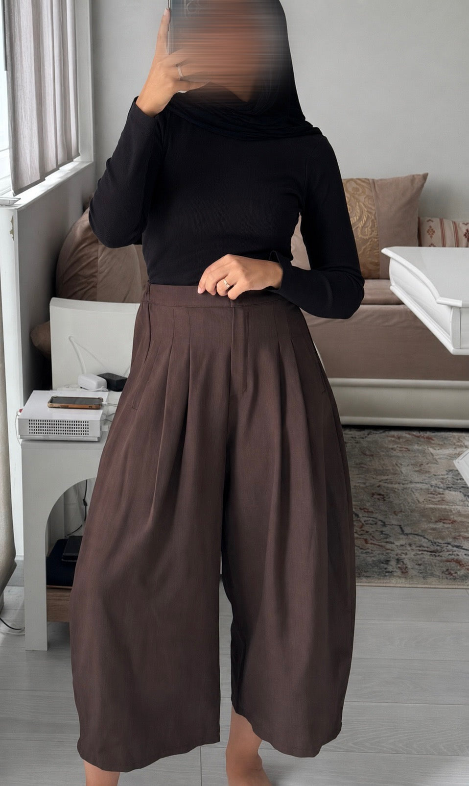 Pantalon sauté oversize