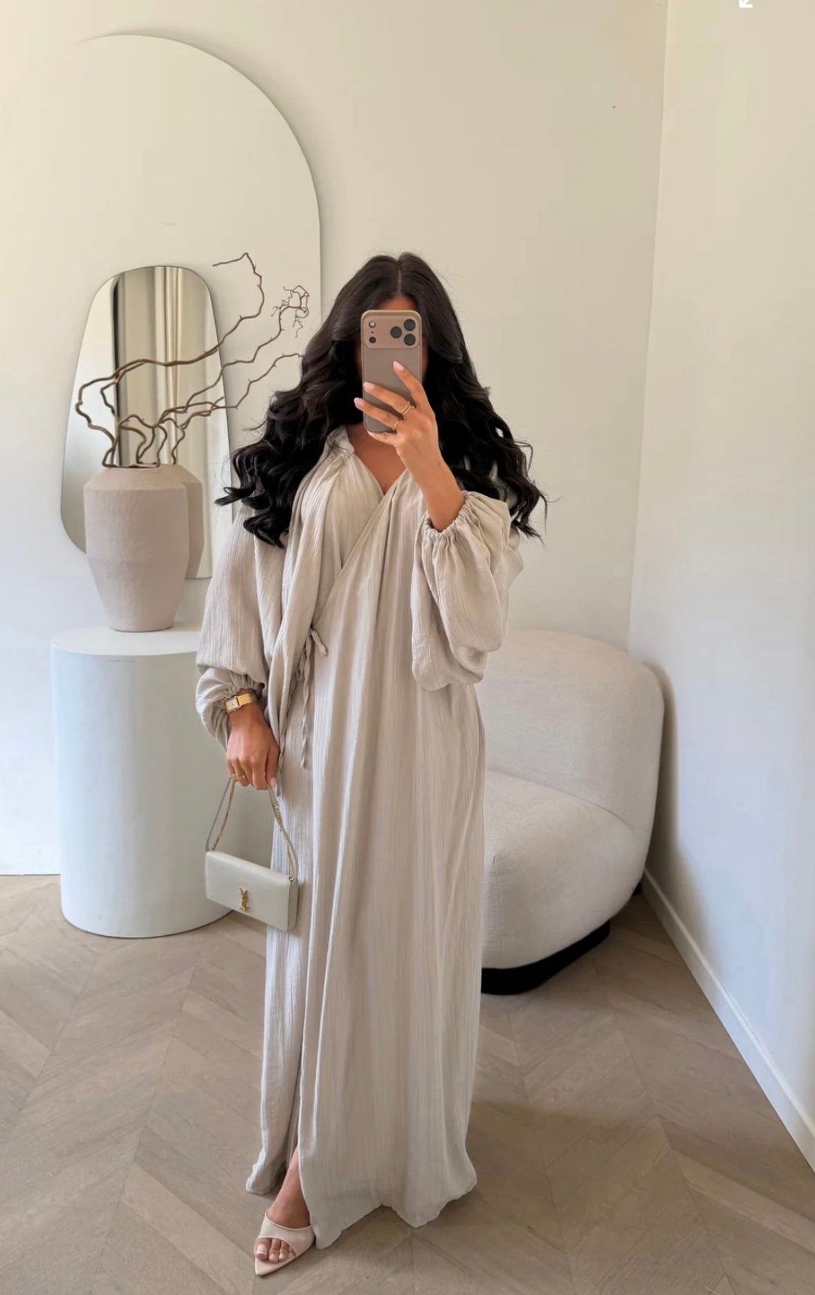 Robe cache cœur